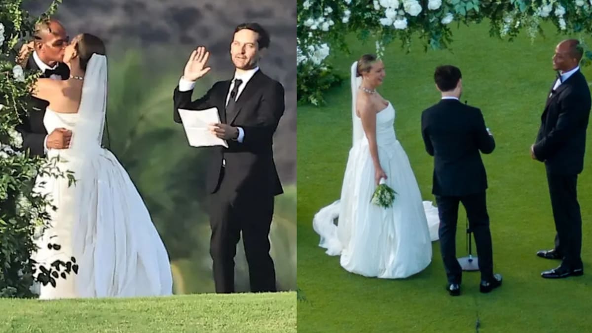 离婚不到1个月!Tobey Maguire亲自主持前妻再婚仪式,还当证婚人!